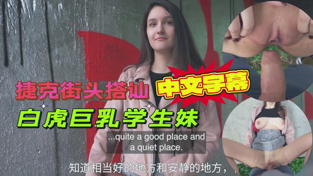 捷克街头搭讪白虎巨乳学生妹,出高价户外打野战