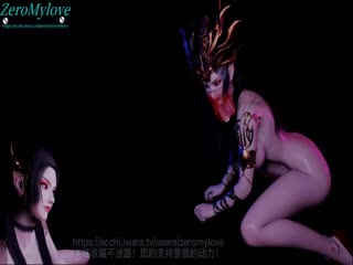 美杜莎女王美胴展示#3D