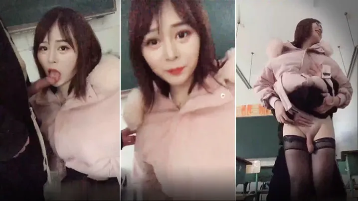 国産TS系列 肤白貌美的张思妮学校教室内激战直男-人妖