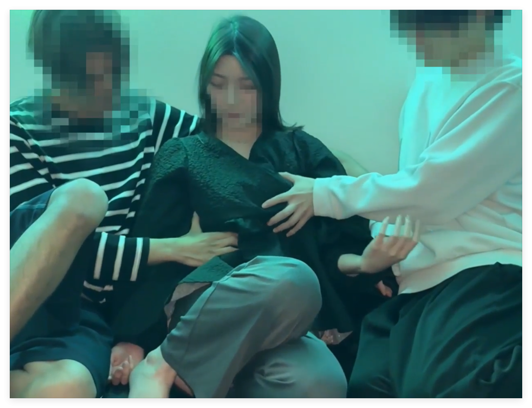 ❤️日本极品G奶嫩妹 和2个小年轻3P中出